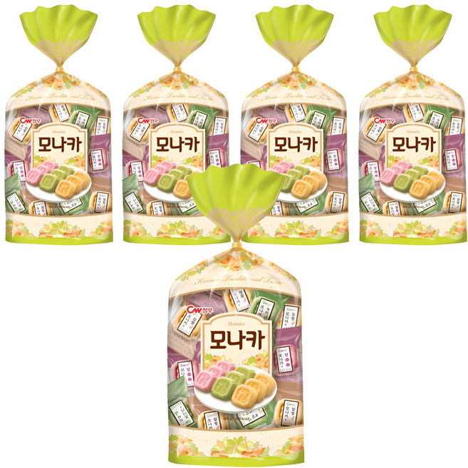 청우식품 모나카, 400g, 5개