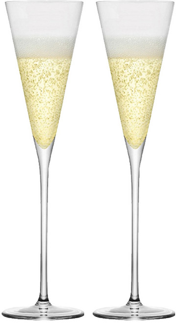 크리슨 스파클링 샴페인 크리스탈 와인 예쁜 칵테일 유리컵 CP8203, 130ml, 2개