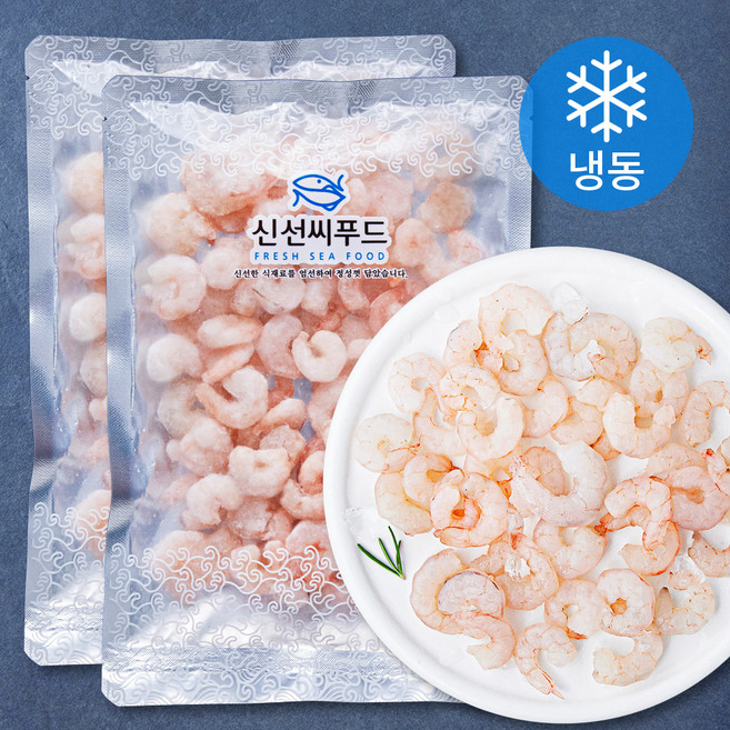 신선씨푸드 홍새우살 (냉동), 200g, 2개