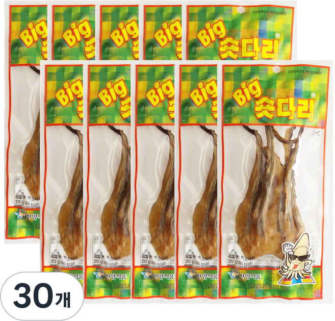 한양식품 주식회사 빅숏다리, 30개, 20g