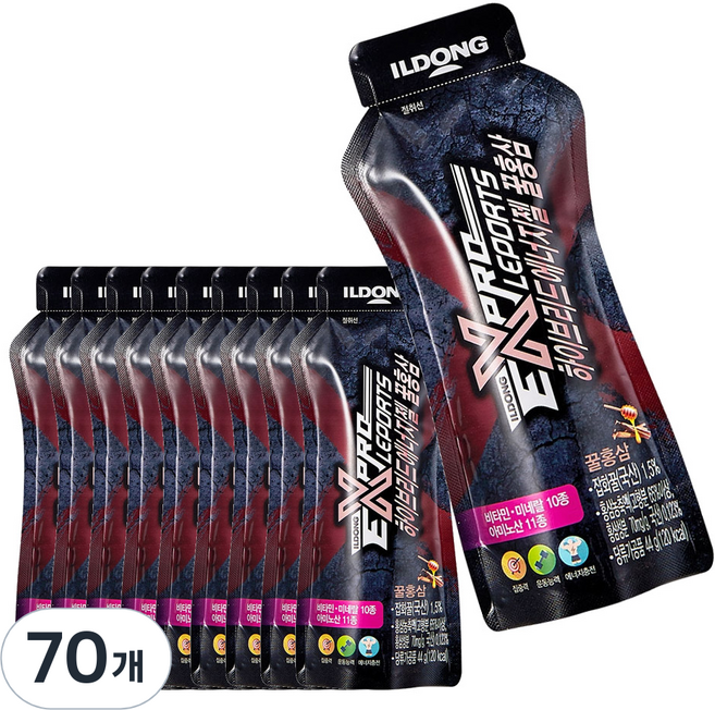 하이브리드에너지젤 꿀홍삼, 44g, 70개