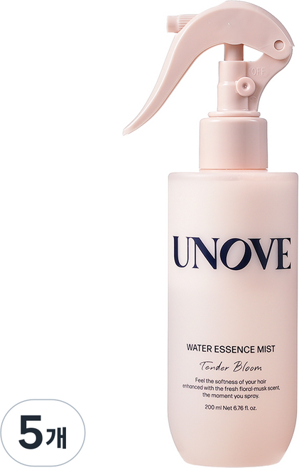 UNOVE 水狀精華噴霧, 200ml, 5個