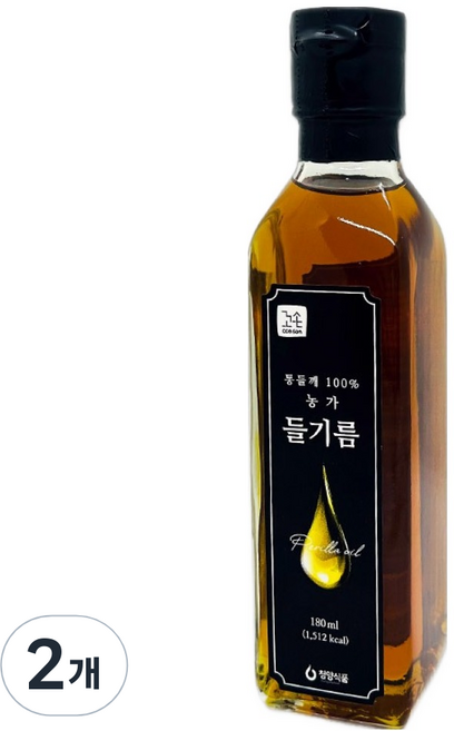 cco son 青陽食品 農家紫蘇油, 2個, 180ml