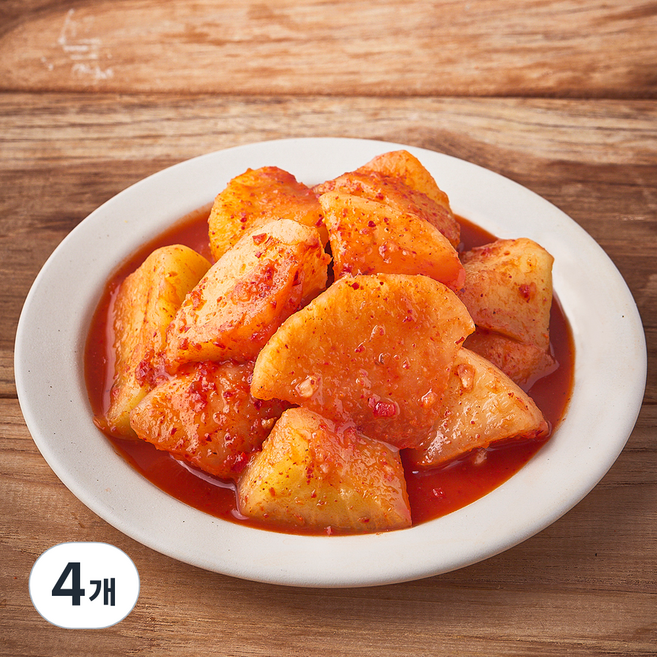 금자네 석박지, 1kg, 4개