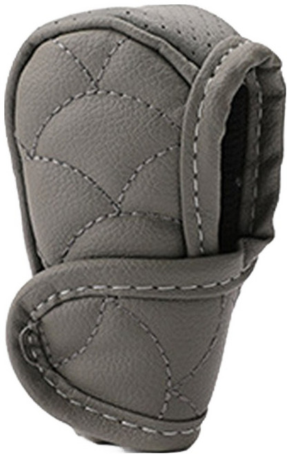 어반카 가죽 벨크로 기어봉 커버, 그레이, 1개