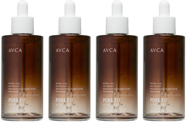 아브카 포어 핏 레티놀 모공 앰플, 100ml, 4개