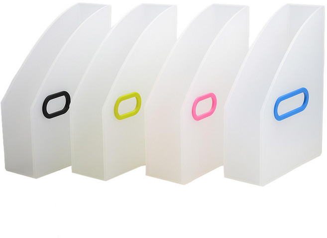 ECO Chungwoon 立式風琴資料夾 A4 混色 13格 4入組, 顏色隨機, 4個