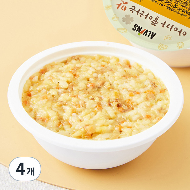 엘빈즈 완료기 13개월이상 이유식 한우 커리 아기밥, 160g, 4개, 혼합맛(한우/큐리)