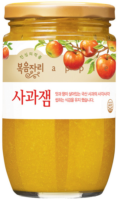 복음자리 사과잼, 480g, 1개