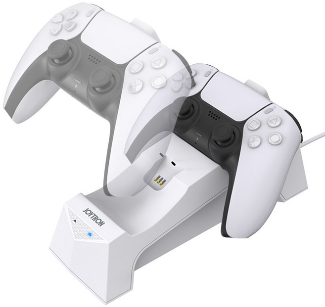 조이트론 PS5 듀얼센스 듀얼 차저 충전거치대, JTP5-101, 1개