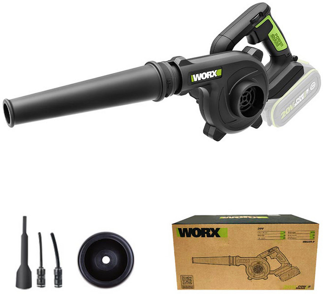 WORX 威克士 充電式鼓風機 裸機 WU230.9, 1個