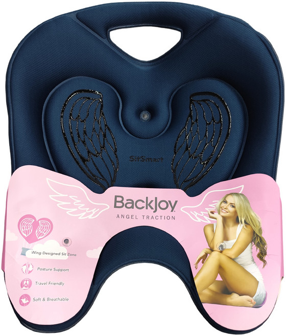 BackJoy 貝樂宜 天使美姿墊 奢華版, 午夜藍