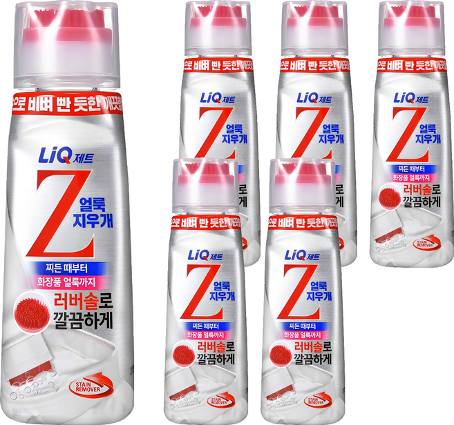 리큐 제트 얼룩지우개, 200ml, 6개