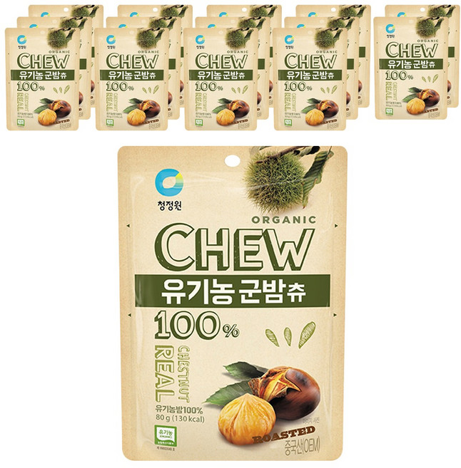 清淨園 即食烤栗子, 80g, 15包