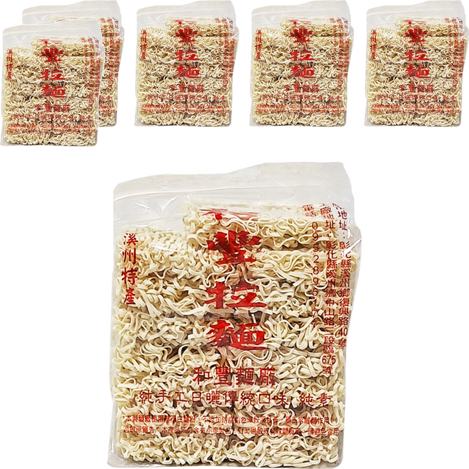 和豐拉麵 拉麵, 1.2kg, 6袋
