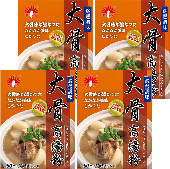 新光洋菜 大骨高湯粉, 600g, 4盒