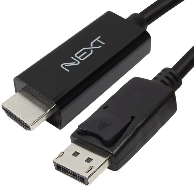 넥스트유 링크 디스플레이포트 HDMI 케이블, DPHC130 3m, 1개