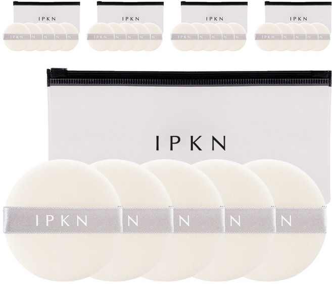 입큰 파우더팩트 퍼프 슬림형, 25개