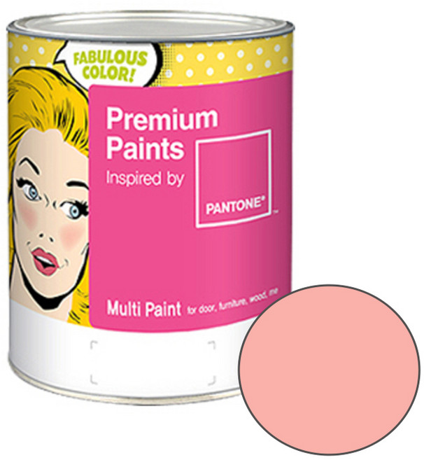 노루페인트 팬톤 멀티 에그쉘광 페인트, 애프리콧블러쉬, 1L, 1개