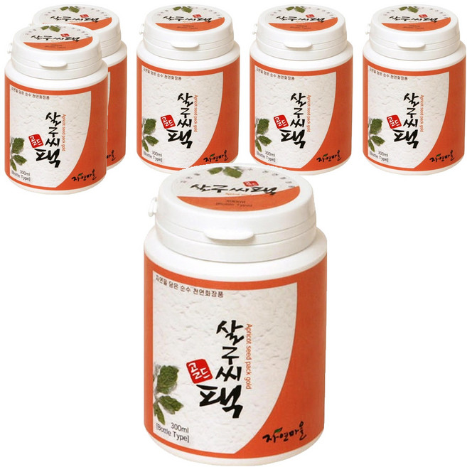 Jayeonmaeul 골드 살구씨 팩, 1개입, 6개