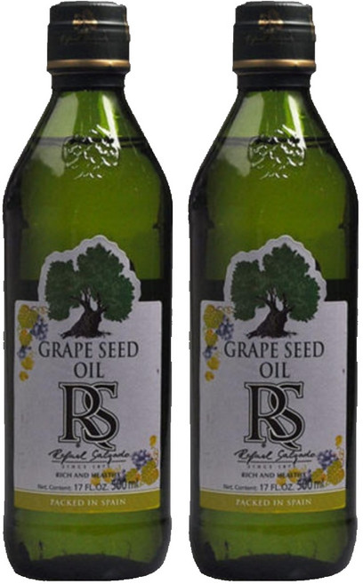 라파엘 살가도 포도씨유, 500ml, 2개