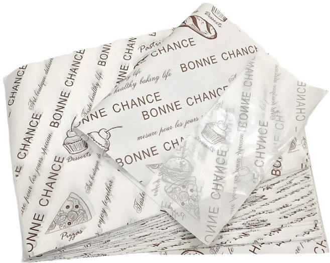 유티 베이킹 샌드위치 포장 코팅 유산지 38 x 28 cm A타입, 1개, 100개입