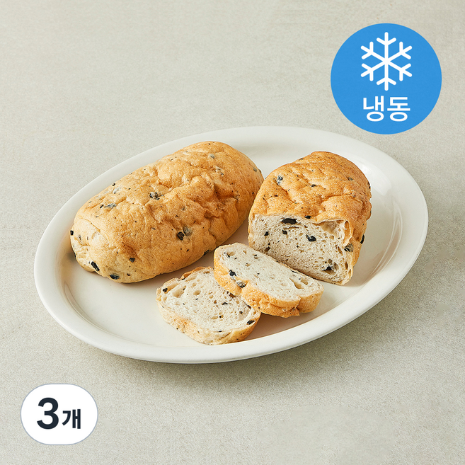 더브레드블루 올리브쌀 치아바타 2개입 (냉동), 400g, 3개