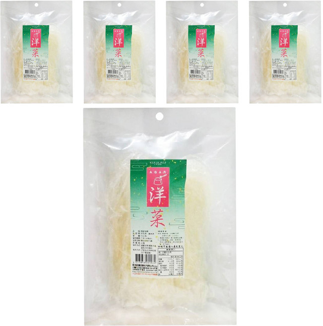 WON LAI WON 旺來旺 特級洋菜, 35g, 5包