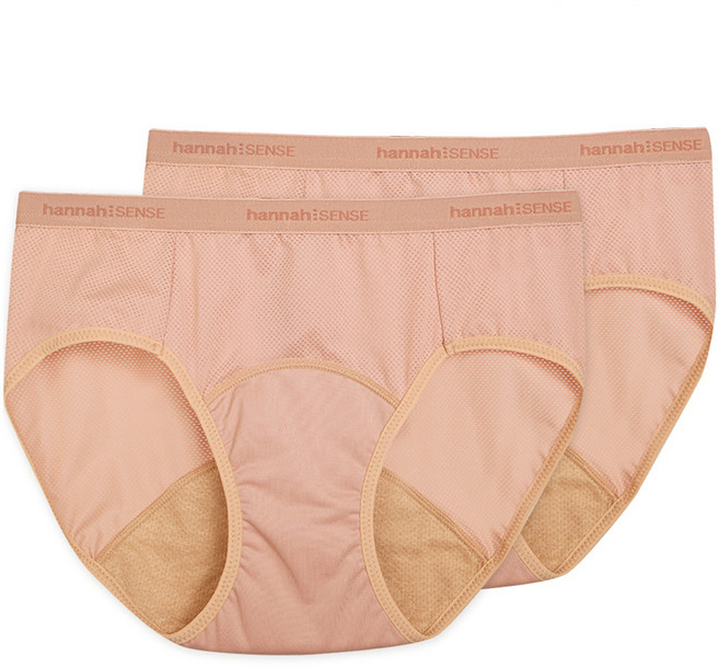 한나센스미디데일리생리팬티 베이지 M, 중형, 1개입, 2개