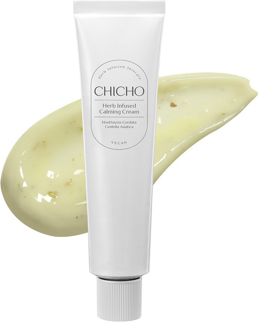 시초 허브 인퓨즈드 카밍 크림, 1개, 70ml