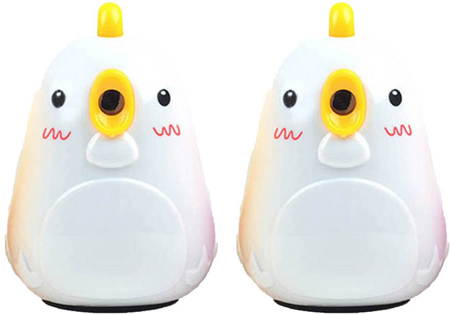 꼬꼬 반자동 연필깎이, 랜덤발송, 2개