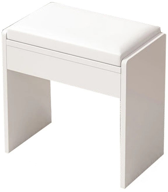 小梳妝凳, 158-FH, 白色, 1個