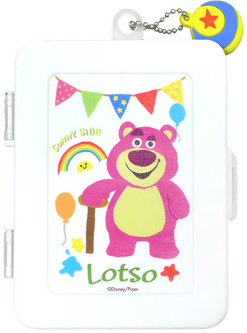 Disney 迪士尼 隨身收納盒 DU-7010LO, 1個, 熊抱哥 白色