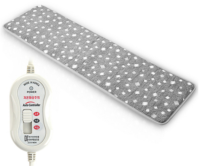 테르톤 실크 쇼파겸용 4인용 전기방석, 그레이, 50 x 180 cm