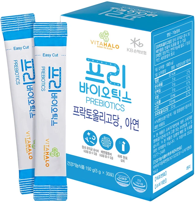 비타할로 프리바이오틱스, 5g, 30개 - 쿠팡
