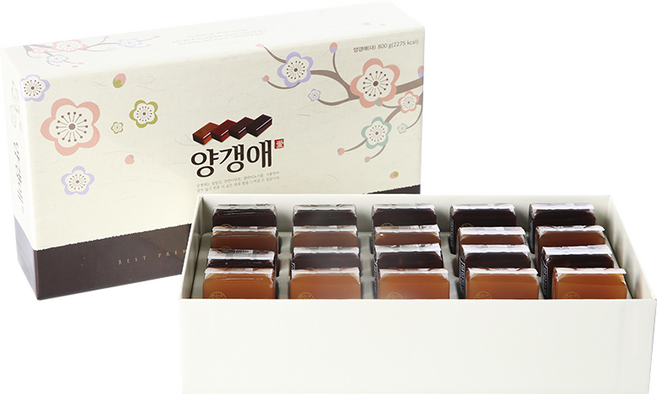양갱애 양갱 종합세트 대, 800g, 1세트