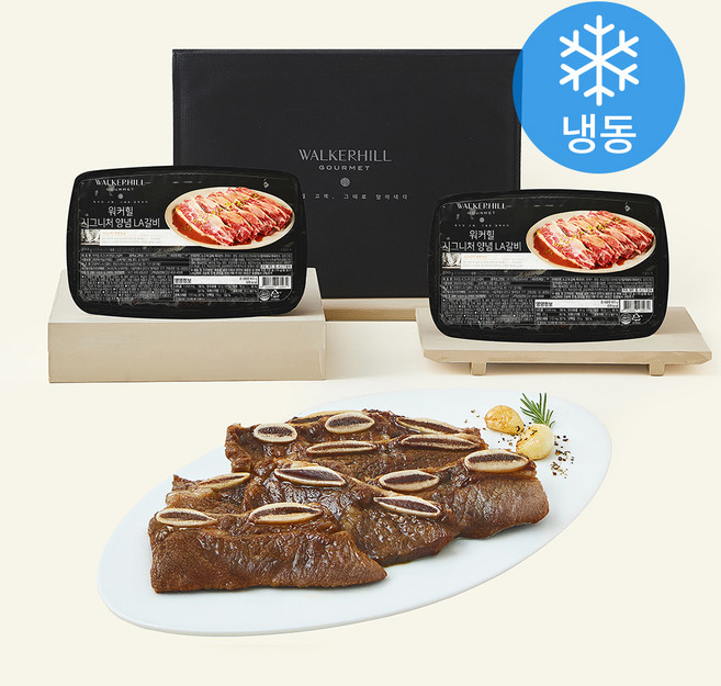 워커힐 시그니처 양념LA갈비 세트 (냉동), 400g, 2개