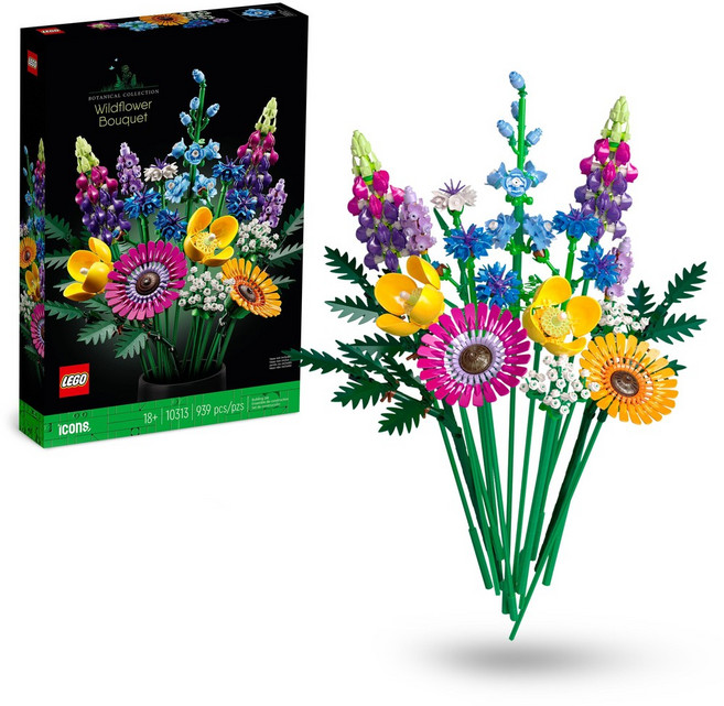 LEGO 10313 ICONS系列, 野花束, 1盒