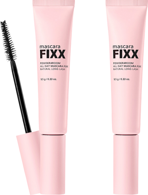 쏘내추럴 올 데이 픽스 마스카라 9.5g, 블랙, 2개