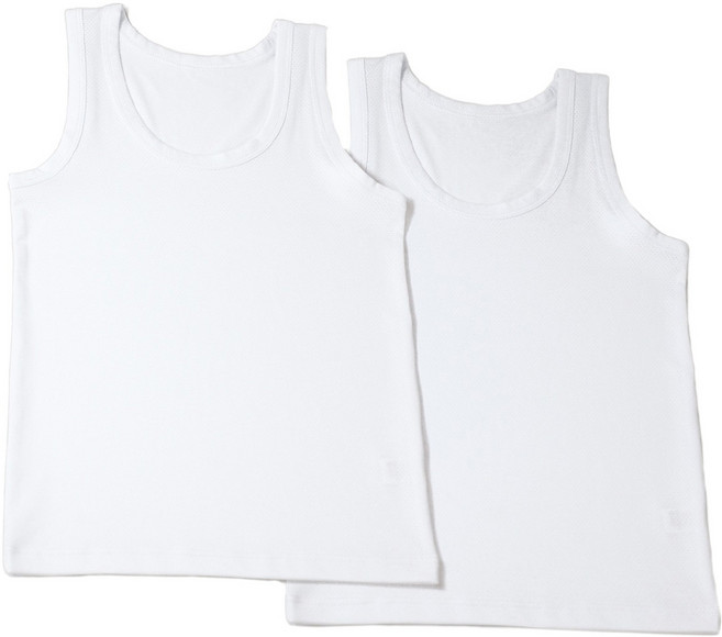 BASE ALPHA ESSENTIALS 男童快乾輕量涼感背心 2件組