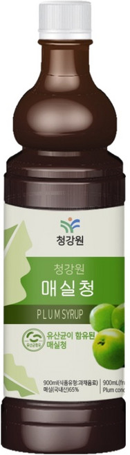 CheonggangWon 清江原 梅子精, 1個, 900ml