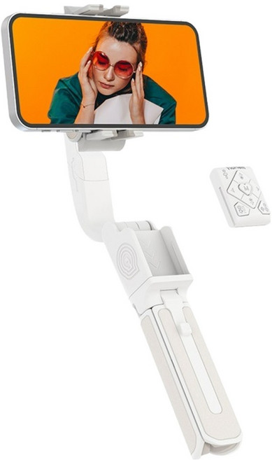 호헴 iSteady Q 360도 셀카봉 스마트폰 짐벌, iSteady Q(화이트), 화이트, 1개