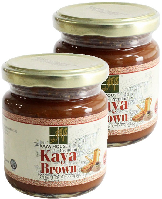 KAYA HOUSE 咖椰 咖椰醬 Brown, 240g, 2罐