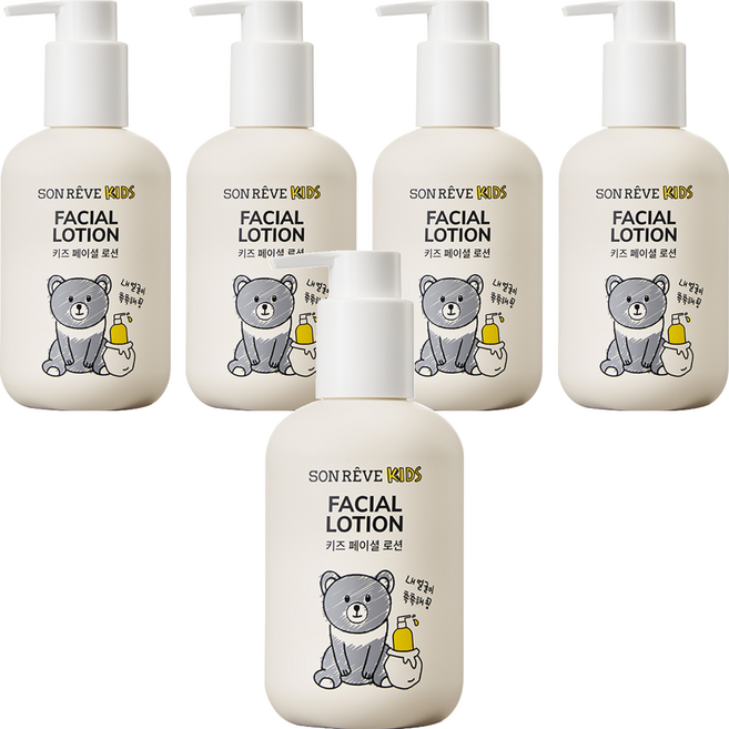 쏭레브 키즈 페이셜 로션, 200ml, 5개