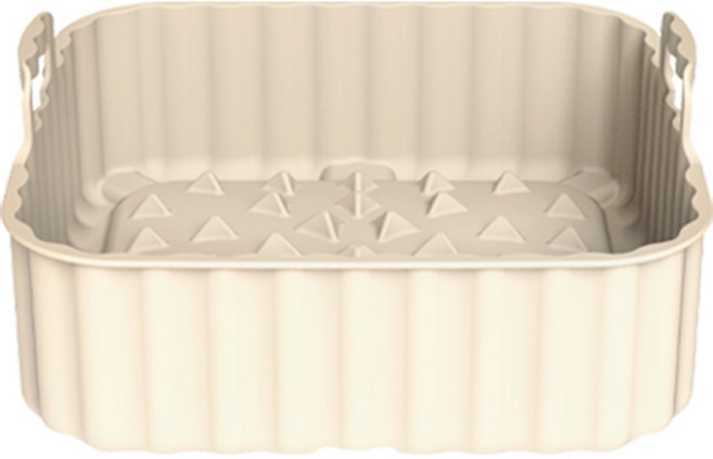 실리만 국내생산 하모니 에어프라이어팟 사각 (소) 크림베이지, 1개