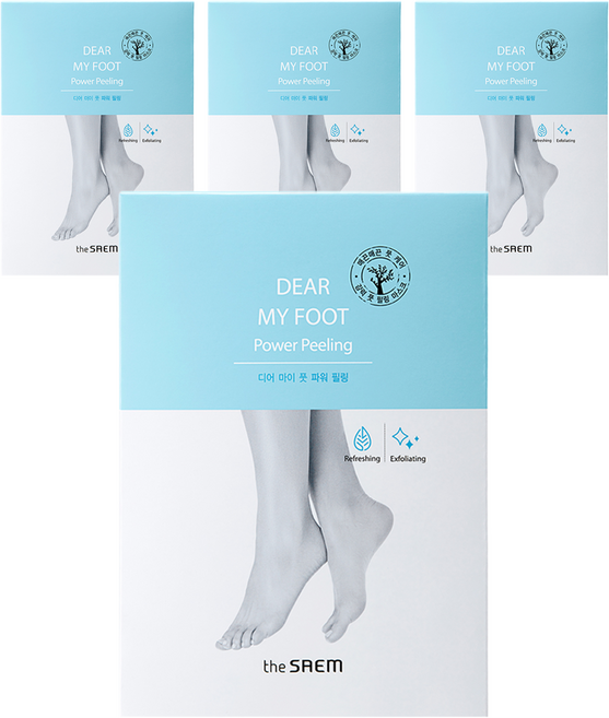 더샘 디어 마이 풋 파워 필링 50ml, 1개입, 4개