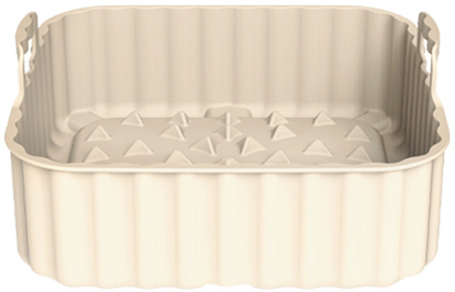 실리만 국내생산 하모니 에어프라이어팟 사각 (대) 크림베이지, 1개