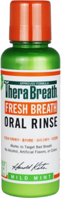 테라브레스 프레시브레스 가글 미니사이즈 마일드민트 향, 150ml, 1개