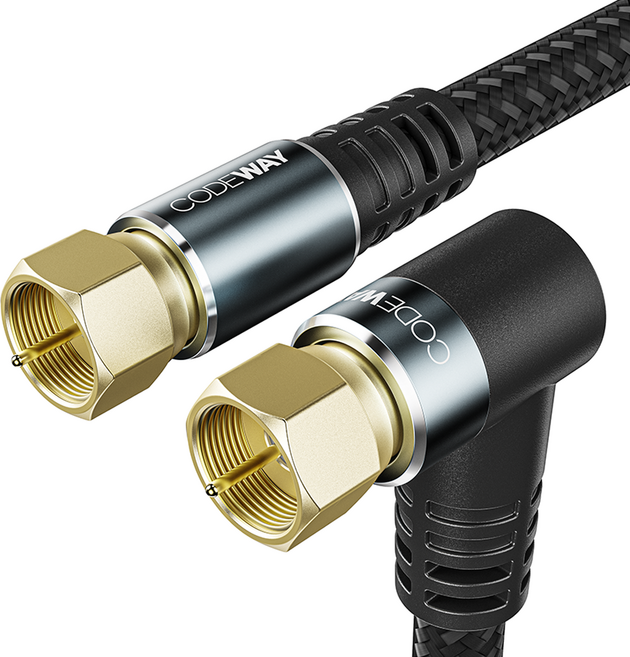 코드웨이 RF TV 안테나 동축케이블, 5m, 1개