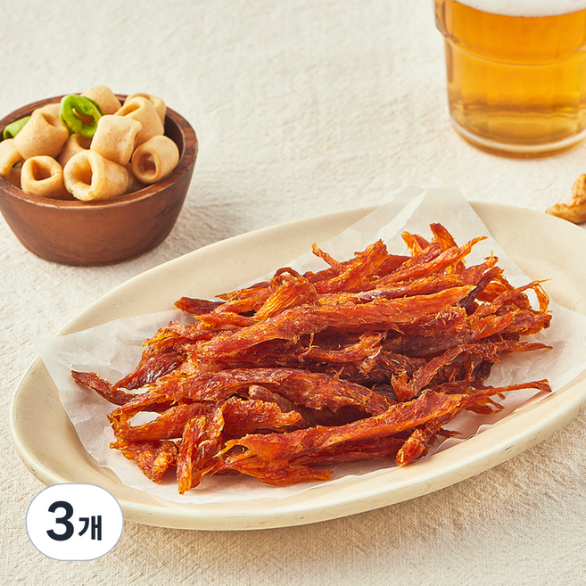 먹태시대 매콤달콤 양념 먹태, 3개, 25g